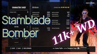 ESO Stamina Nightblade PVP Melee Bomber & Gank Fun, Deadlands Stamblade Easy Build 