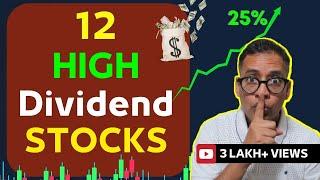 2 GREAT Monthly Dividend Income Strategies | 12 HIGH Dividend Stocks In 2023 | Rahul Jain