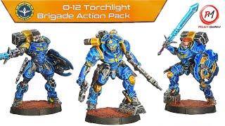 Contrast Painting the New O-12 Torchlight Brigade from Corvus Belli's Infinity