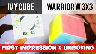 QiYi MoFangGe WARRIOR W 3x3 & IVY CUBE First Impressions + Solves