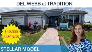 New Construction Home with 3 Car Garage Del Webb at Tradition Port St Lucie Florida