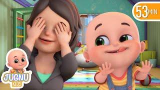 Peek a Boo Song, abc | Jugnu Kids Nursery Rhymes & baby Songs | for kids