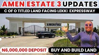 AMEN ESTATE PHASE 3 UPDATE | C OF O LAND FOR SALE IN LAGOS | LAND FOR SALE IN IBEJU LEKKI LAGOS