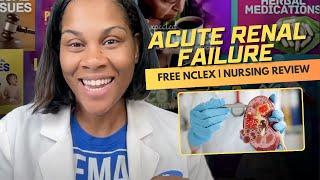 Winning Wednesday: Acute Renal Failure & Nursing School Review