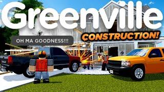 HOUSE CONSTRUCTION RP TURNS INTO A DISASTER!! | Roblox Greenville Roleplay