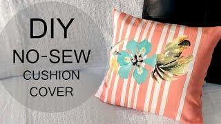DIY NO-SEW Cushion Cover | EASY DIY