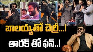 Global Star Ram Charan in Unstoppable with NBK Show | Balakrishna | Koluguri 24/7 News TV