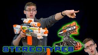 NERF STEREOTYPES | THE TECH GURU