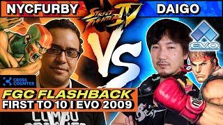 Street Fighter 4: Daigo (Ryu) vs. Arturo Sanchez (Dhalsim) | Evo 2009 Flashback