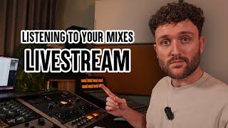 Listening to your tracks and giving mix feedback | Livestream #1 Feb 10