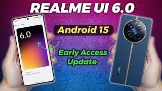 Realme 12 Pro & 12 Pro Plus: Android 15 & UI 6.0 Early Access Update!