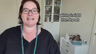 What happens in an art therapy session?