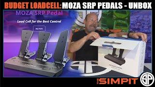 Inexpensive Load Cell Pedals - Moza Racing SRP Pedal Set Unboxing, Assembly and First Look