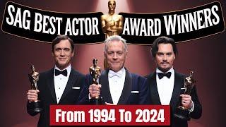 SAG Best Actor Award Winners Over The Years: From 1994 To 2024