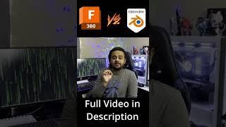 Fusion 360 vs Blender Everything You Ever Need to Know #HalloweenSwain #fusion360 #blender #guide