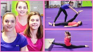 How To Do The Splits! Stretch Routine with TheCheernastics2