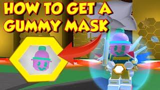 How to Get the Gummy Mask in Bee Swarm Simulator - Plus Secret Gummy Bear Lair Location