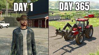 Can You Survive 1 Year on a Homestead in Farming Simulator 22?