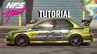 Need for Speed HEAT | Brian's Mitsubishi Evo Build Tutorial!