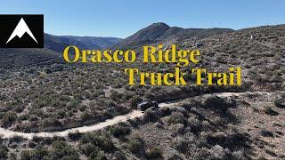 Solo Mission on Orosco Ridge Truck Trail