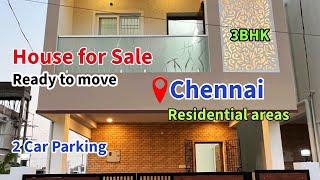 Beautiful Individual House for Sale in Chennai  3BHK  Ready to Move