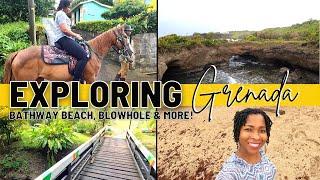 Exploring Grenada on a Rainy Day! Bathway Beach, Blowhole, Break Water Project & MORE! Island Tour!