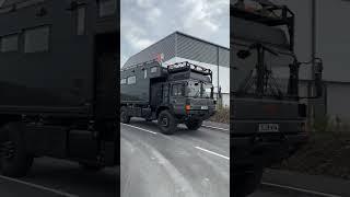 Storm overlander on the road