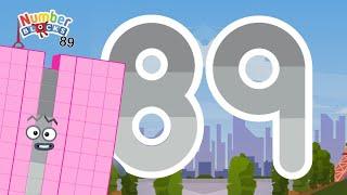 Numberblocks Magic Run 89 - Numberblocks 89 Adventure | Number Explore