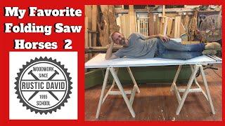 How To Build My Favorite Folding Saw Horses For Home Workshop 2