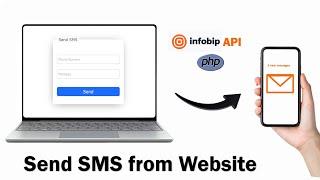 How to send SMS to mobile phones from website using PHP & Infobip API