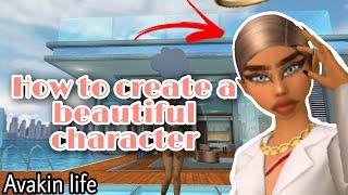 ⭐How to create a beautiful character⭐ / Avakin life