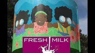 Fresh Milk Mural Project at St. George Primary School by Evan Avery