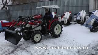 Видео обзор минитрактора GOLDEN RABBIT (YANMAR) GR352DT