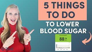 5 Things I Do Every Day to Lower Blood Sugar