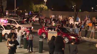 Anti-ICE protests in downtown Las Vegas turn 'unlawful' according to Metro Police