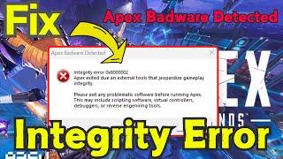 Apex badware detected integrity error fix