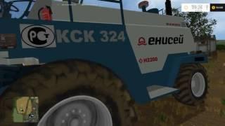 FarmingSimulator2015 работа не обычным способом ,а именно сбор соломы и вывоз на силосную яму