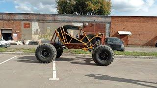 Построил  Спорт-болотоход, Такого еще я не строил!!! Built a homemade rock crawler