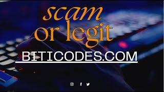 BITICODES.COM Review :THIS IS A SCAM! Scammed By BITICODES.COM? Report Them Now