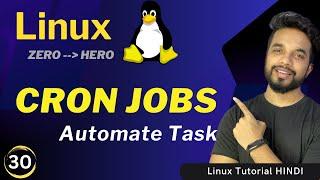 Understand Cron Job in Linux with Practical Example [HINDI] | MPrashant