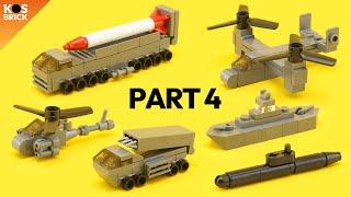 Lego Military Mini Vehicles - Part 4 (Tutorial)