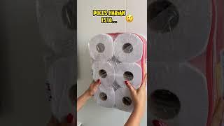 Así tendrás el papel higiénico a la mano, si tu baño no tiene cajones #tips #hacks #lifehacks #ideas