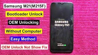 Samsung M21 OEM Unlock/Bootloader Unlock | Oem Unlocking Show Samsung M21 | Sm-M215F OEM Unlock