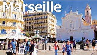 Marseille 4K - Walking Tour with Captions