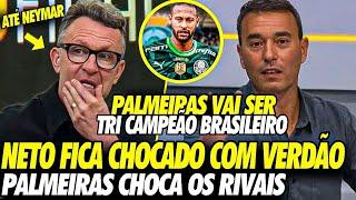 NETO fica CHOCADO após NEYMAR ELOGIAR o PALMEIRAS! "VERDÃO é GIGANTE" VAI SER TRI CAMPEÃO!