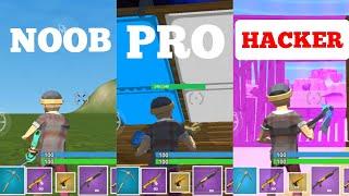 NOOB vs PRO vs HACKER in BuildNow GG