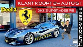 Klant koopt hier 24 auto’s | 745pk Ferrari F12 Moddervet maken | Achterstallig onderhoud Range Rover