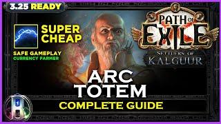 [PoE 3.25] LEAGUE STARTER - ARC TOTEM HIEROPHANT - PATH OF EXILE SETTLERS OF KALGUUR - POE BUILDS