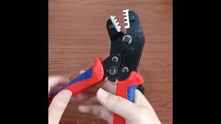 Crimping Pliers Without Screws For 2.8 4.8 6.3 Photovoltaic/insuated Terminals Electrician Tools