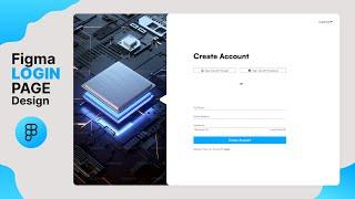 How To Design a Login Page Using Figma | Login Page UI Design Tutorial using Figma | TechPrimz